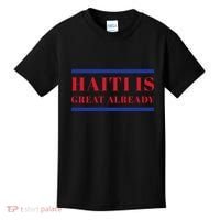 Conan O’Brien Haiti Is Great Already Kids T-Shirt thumb 0