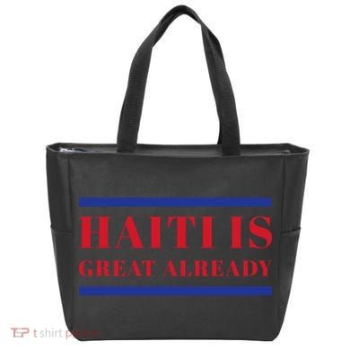 Conan O’Brien Haiti Is Great Already Tote Bag