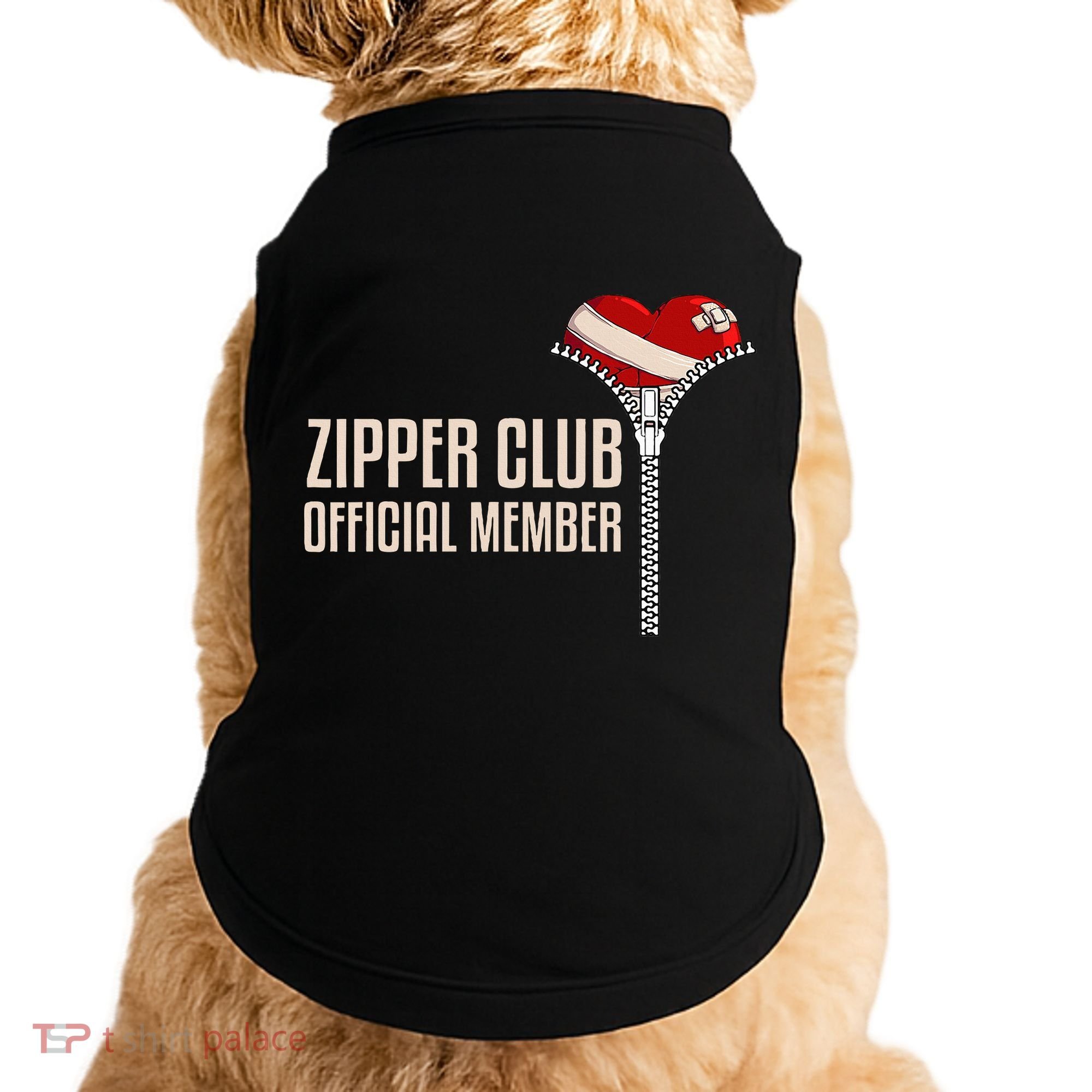 Cool Open Heart Surgery Art Zipper Club Recovery Doggie Tank