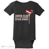 Cool Open Heart Surgery Art Zipper Club Recovery Baby Bodysuit thumb 0