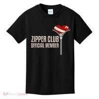 Cool Open Heart Surgery Art Zipper Club Recovery Kids T-Shirt thumb 0