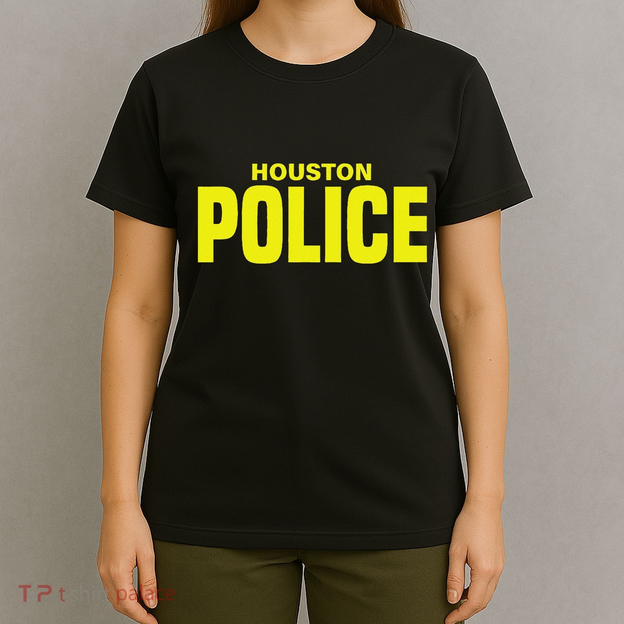 City Of Houston Police Officer Texas Policeman Uniform Duty T-Shirt