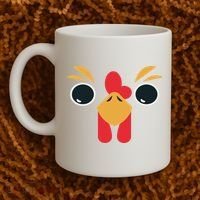 Chicken Outfit House Chicken Costume Chicken Halloween Coffee Mug thumb 2