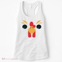 Chicken Outfit House Chicken Costume Chicken Halloween Women's Tank Top thumb 0