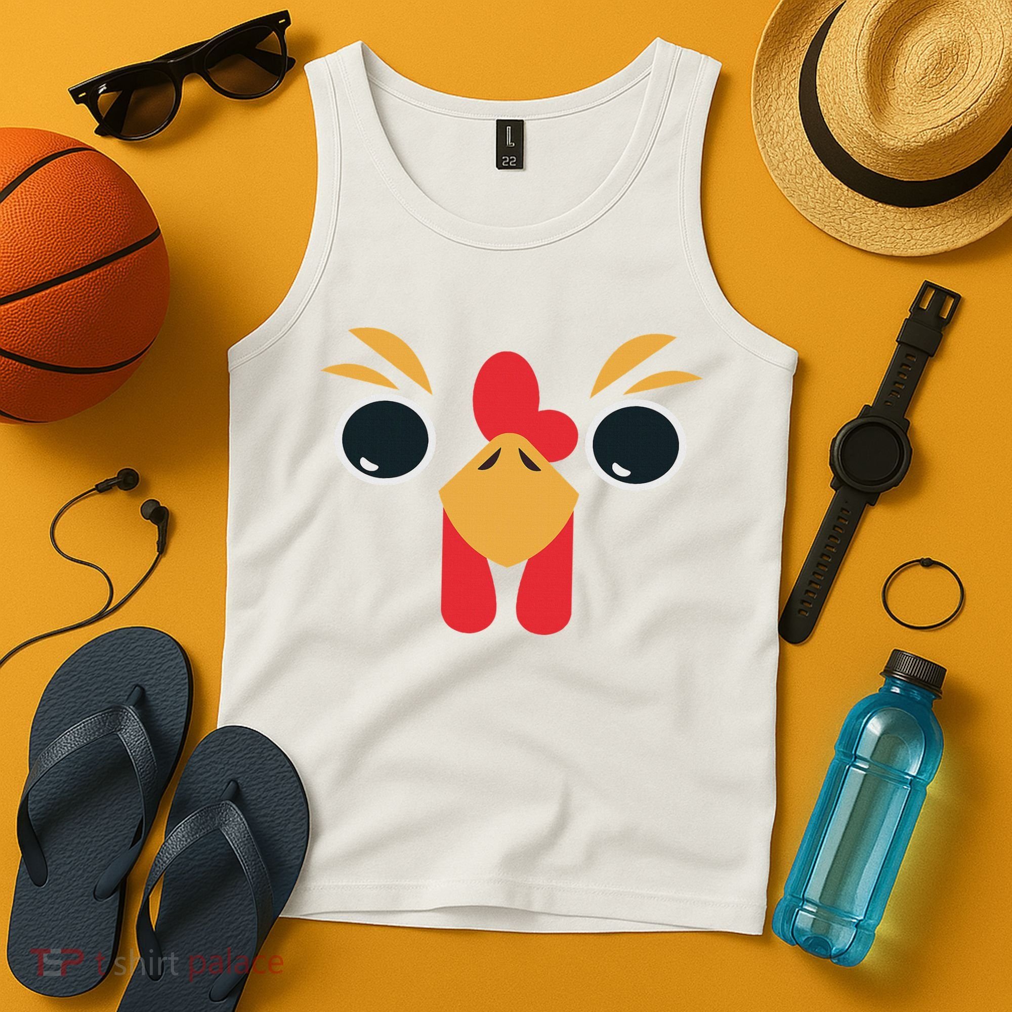 Chicken Outfit House Chicken Costume Chicken Halloween Tank Top