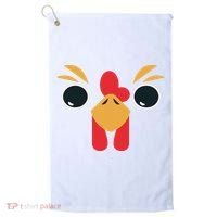 Chicken Outfit House Chicken Costume Chicken Halloween Golf Towel thumb 0