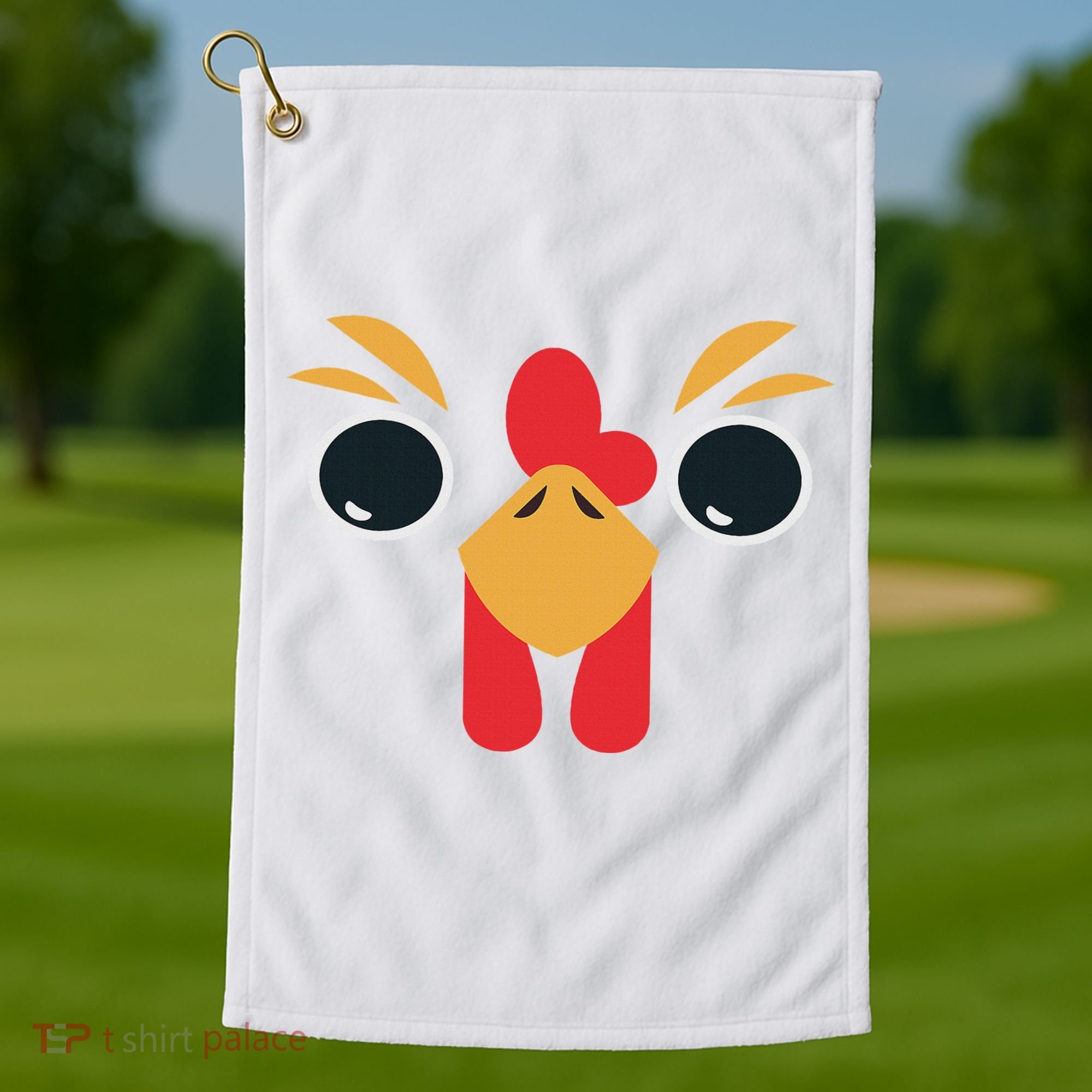 Chicken Outfit House Chicken Costume Chicken Halloween Golf Towel