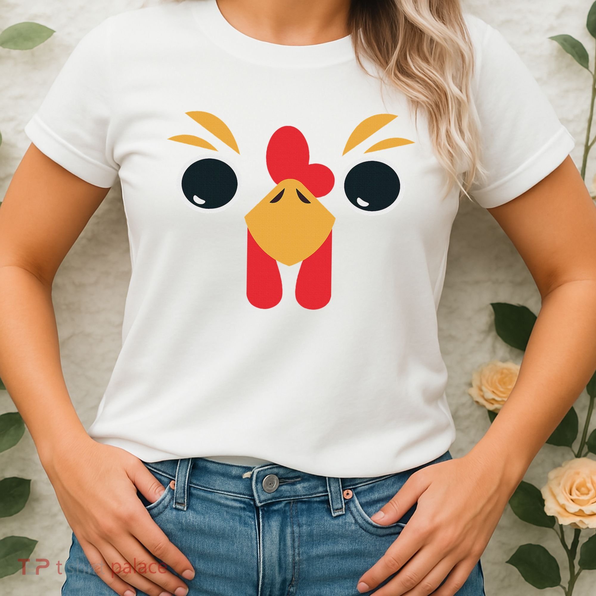 Chicken Outfit House Chicken Costume Chicken Halloween Women's T-Shirt