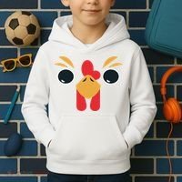 Chicken Outfit House Chicken Costume Chicken Halloween Kids Hoodie thumb 2