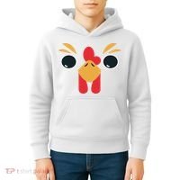 Chicken Outfit House Chicken Costume Chicken Halloween Kids Hoodie thumb 4