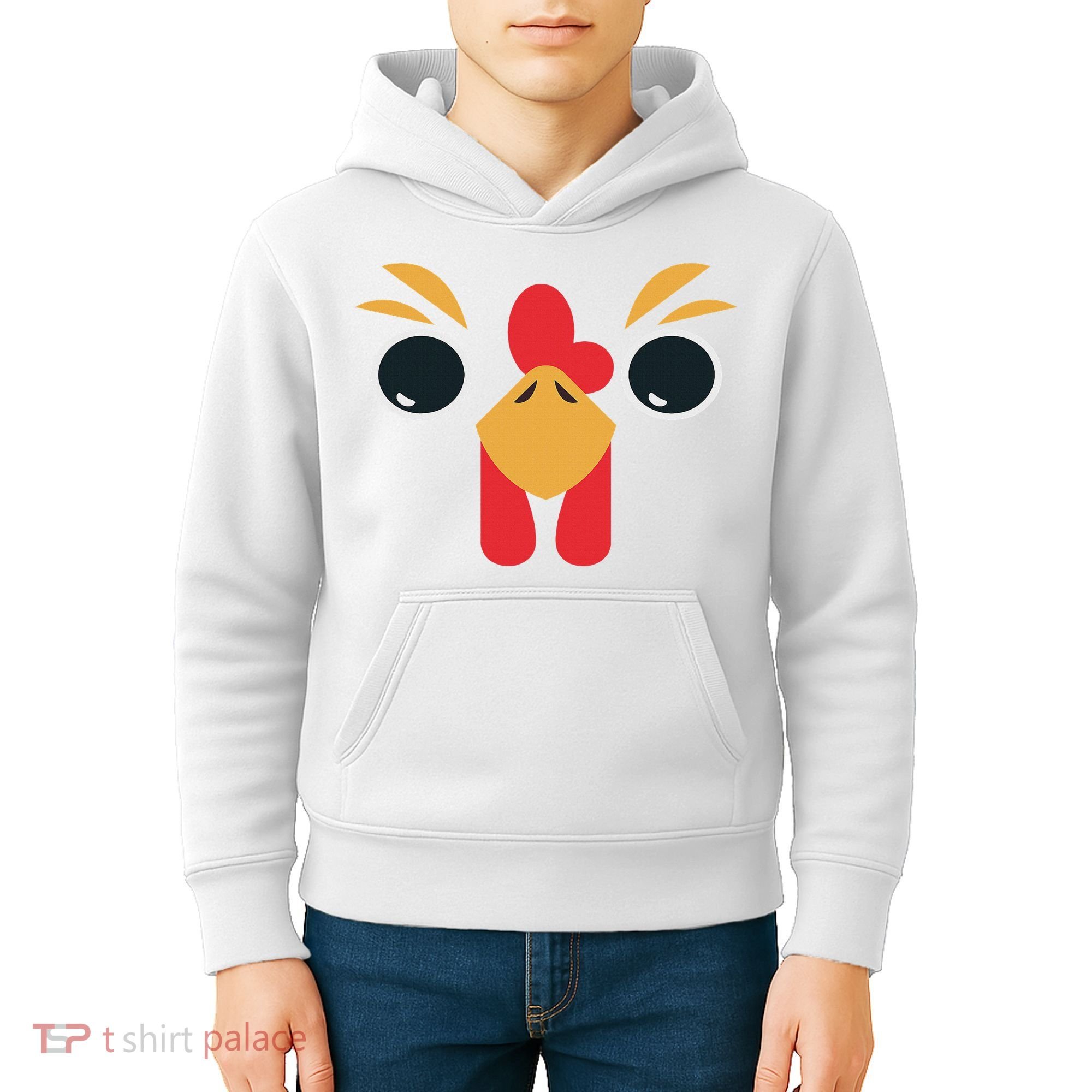 Chicken Outfit House Chicken Costume Chicken Halloween Kids Hoodie