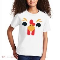 Chicken Outfit House Chicken Costume Chicken Halloween Kids T-Shirt thumb 2