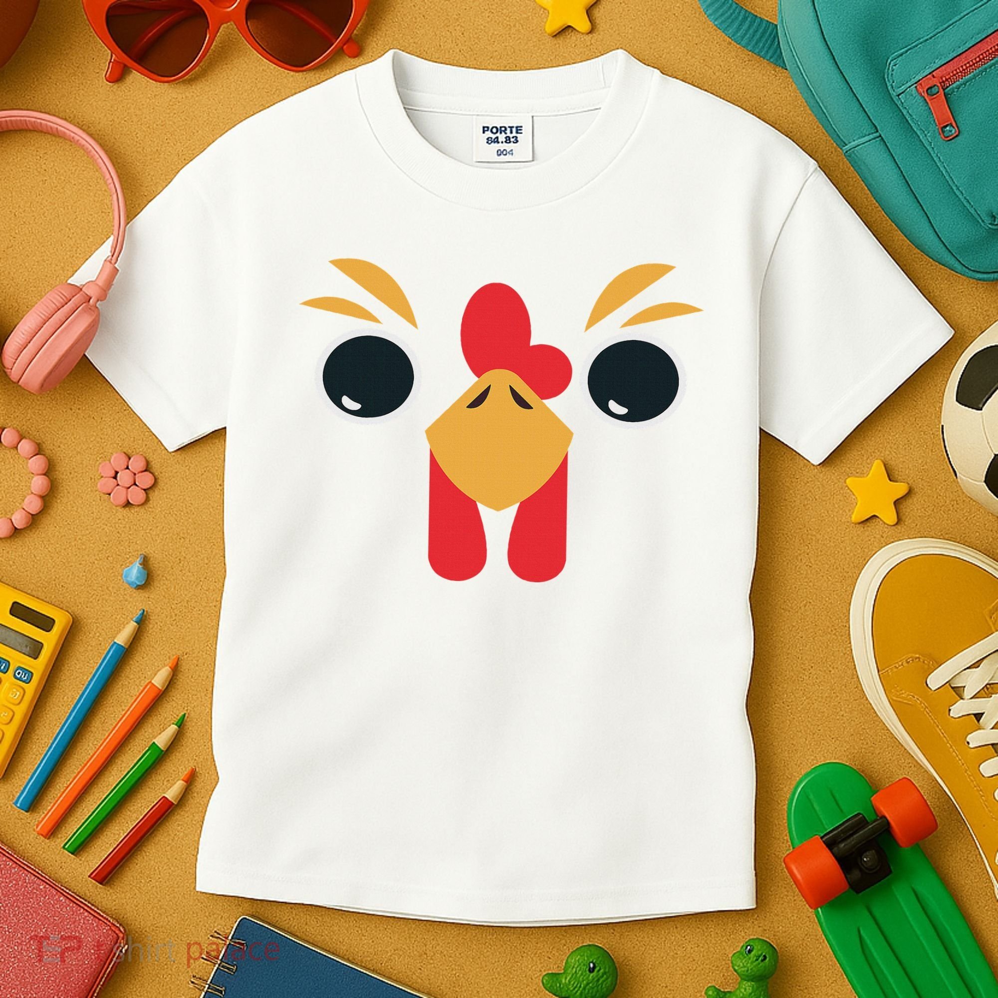 Chicken Outfit House Chicken Costume Chicken Halloween Kids T-Shirt