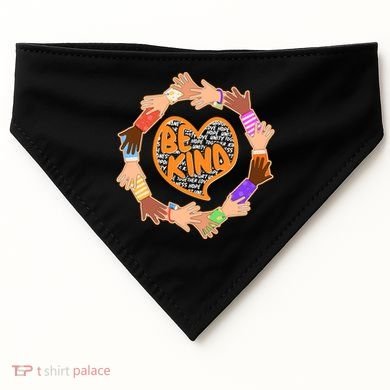 Circle Of Hands Be Kind USA-Made Doggie Bandana