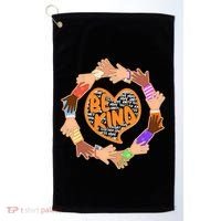 Circle Of Hands Be Kind Golf Towel thumb 0