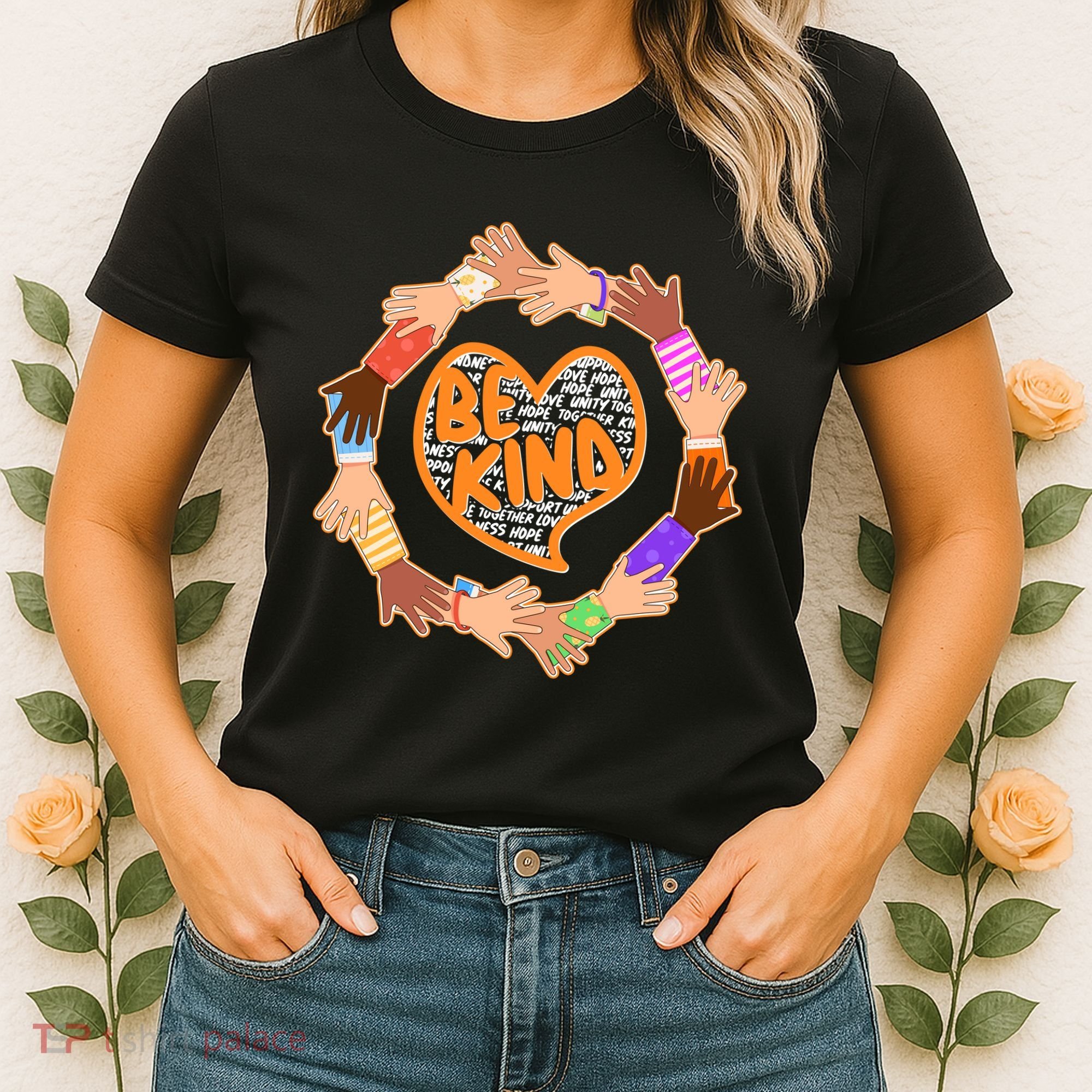 Circle Of Hands Be Kind Women's T-Shirt