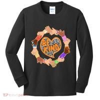 Circle Of Hands Be Kind Kids Long Sleeve Shirt thumb 0