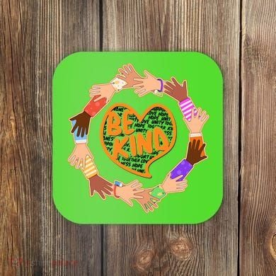 Circle Of Hands Be Kind Coaster