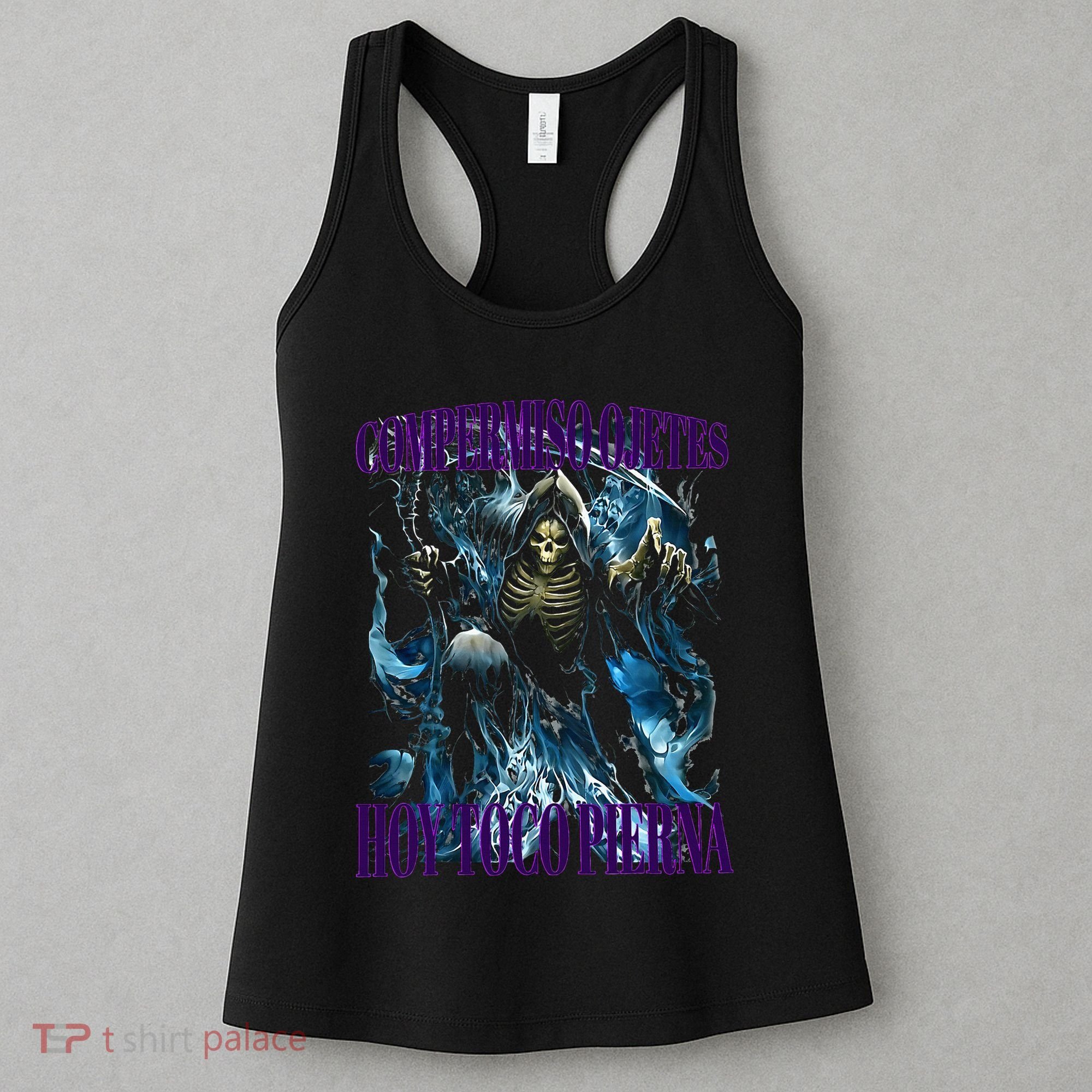 Compermiso Ojetes Hoy Toco Pierna Calacas Chidas Gym Women's Tank Top