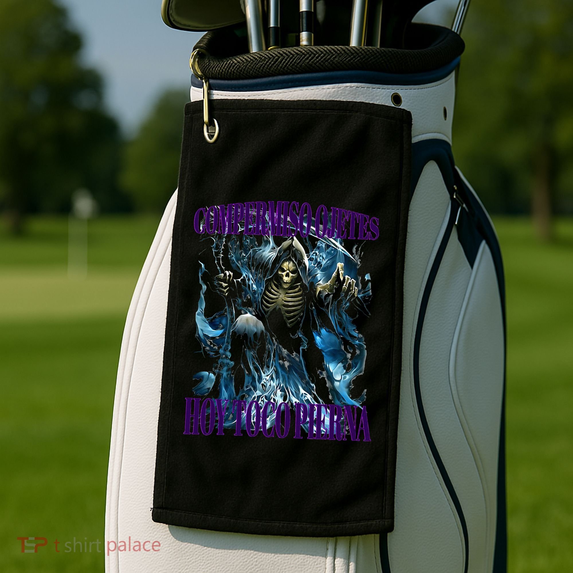 Compermiso Ojetes Hoy Toco Pierna Calacas Chidas Gym Golf Towel