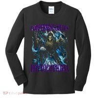 Compermiso Ojetes Hoy Toco Pierna Calacas Chidas Gym Kids Long Sleeve Shirt thumb 0