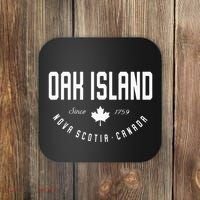 Ca Oak Island N.O.V.A Scotia Canadian Maple Leaf Coaster thumb 0