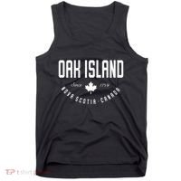 Ca Oak Island N.O.V.A Scotia Canadian Maple Leaf Tank Top thumb 0