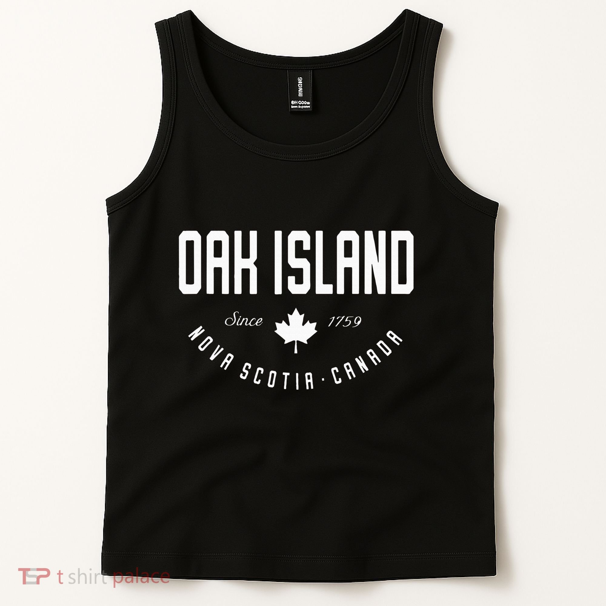 Ca Oak Island N.O.V.A Scotia Canadian Maple Leaf Tank Top