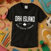 Ca Oak Island N.O.V.A Scotia Canadian Maple Leaf Kids T-Shirt thumb 3
