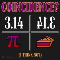 Coincidence I Think Not Pi Day Funny Pie Style  Backpack thumb 2