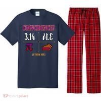 Coincidence I Think Not Pi Day Funny Pie Style  Pajama Set thumb 0