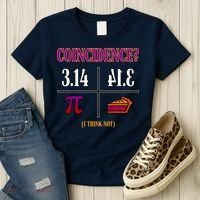 Coincidence I Think Not Pi Day Funny Pie Style  Women's T-Shirt thumb 3