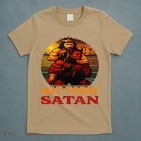 Christian Outfit Jesus Devil Comic Graphic Not Today Satan T-Shirt thumb 5