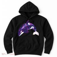 Cool Orca Killer Whale Geometric Art Wildlife Animal Lovers Hoodie thumb 0
