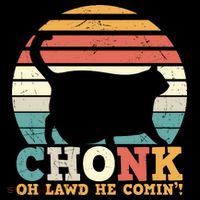Chonk Oh Lawd He Comin' Cat Scale Meme Funny Cat Lover Cat Day Coffee Mug thumb 5