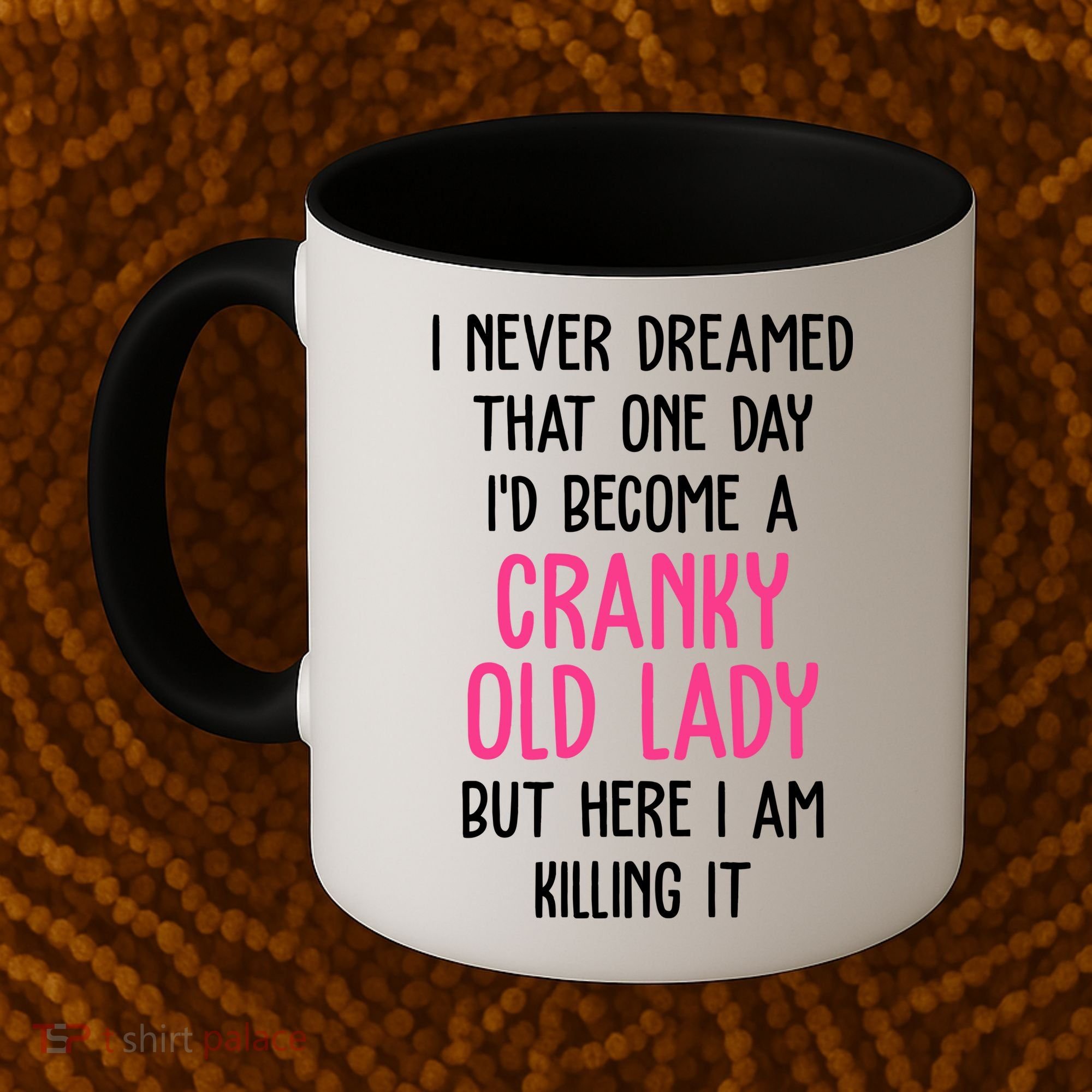 Cranky Old Lady Funny Coffee Mug