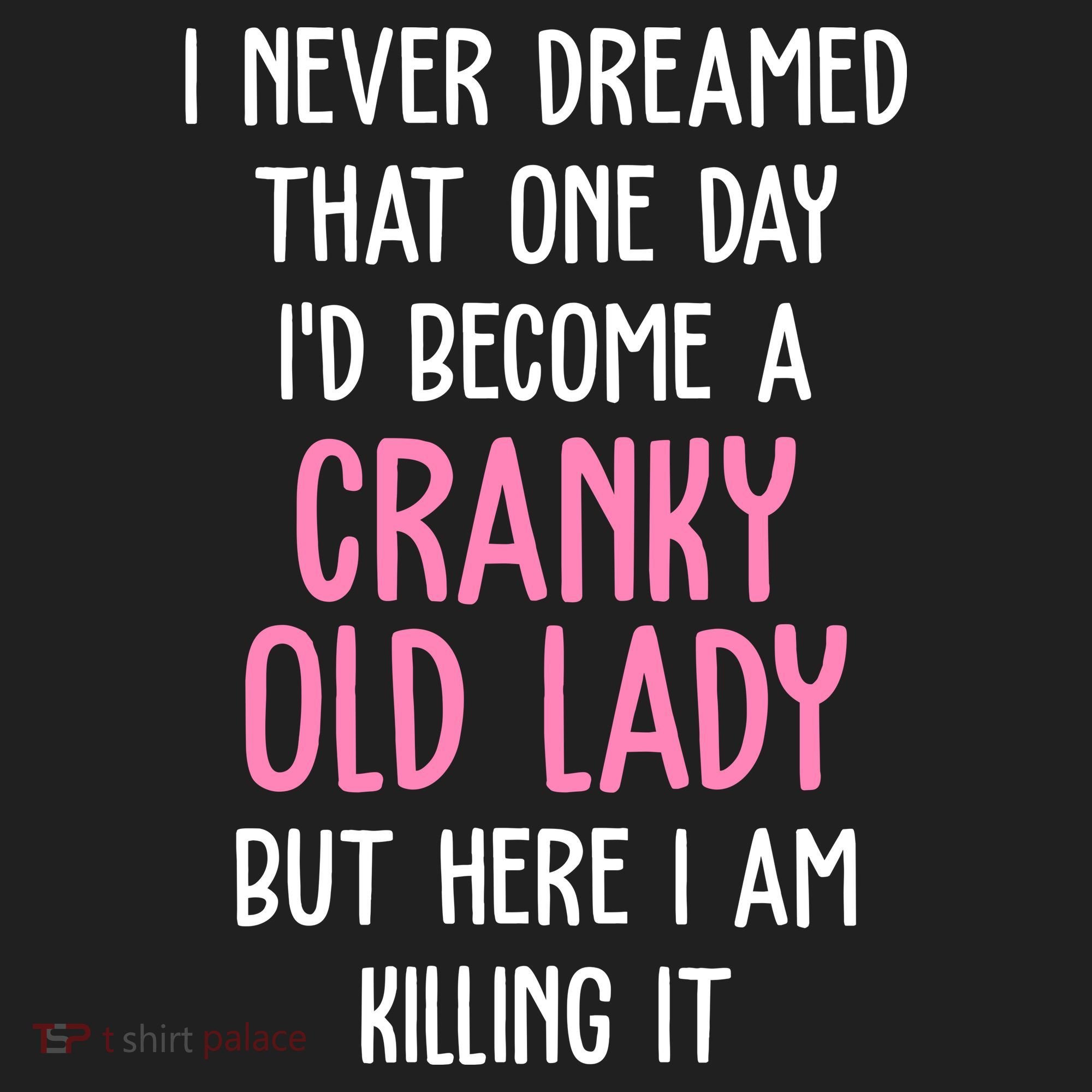 Cranky Old Lady Funny Hat
