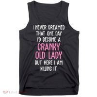 Cranky Old Lady Funny Tank Top thumb 0