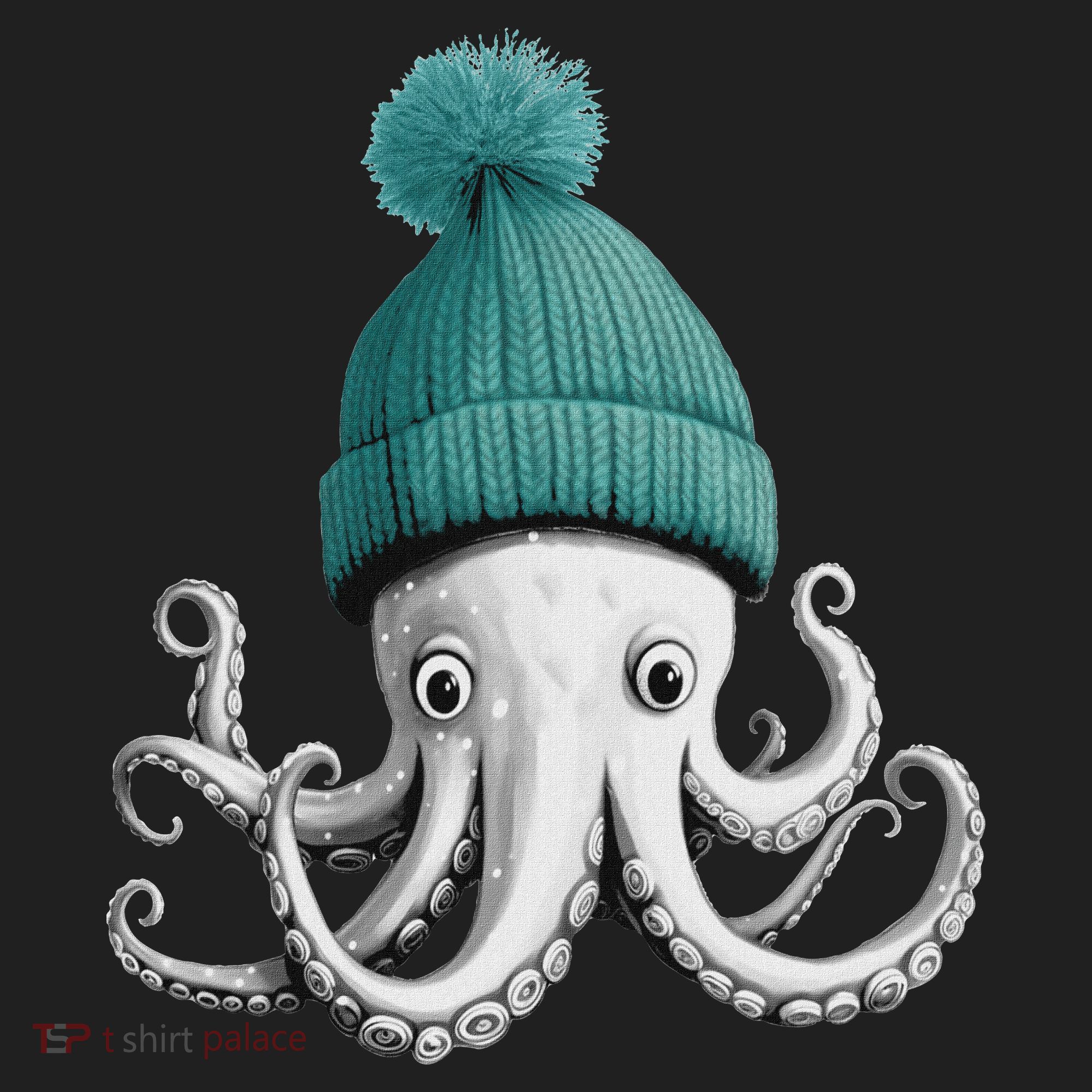Cephalopod Octopus Lover Chilling In A Cap Novelty Hat