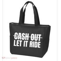 Cash Out Let It Ride ,Funny Quote ,Poker Tote Bag thumb 3