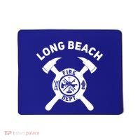 City Of Long Beach Fire Departt California Firefighter Gift Mousepad thumb 0