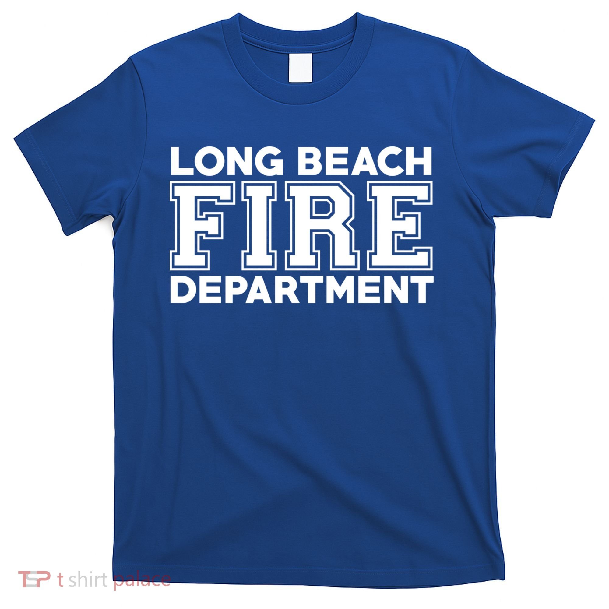 City Of Long Beach Fire Rescue California Fire Duty Gift T-Shirt