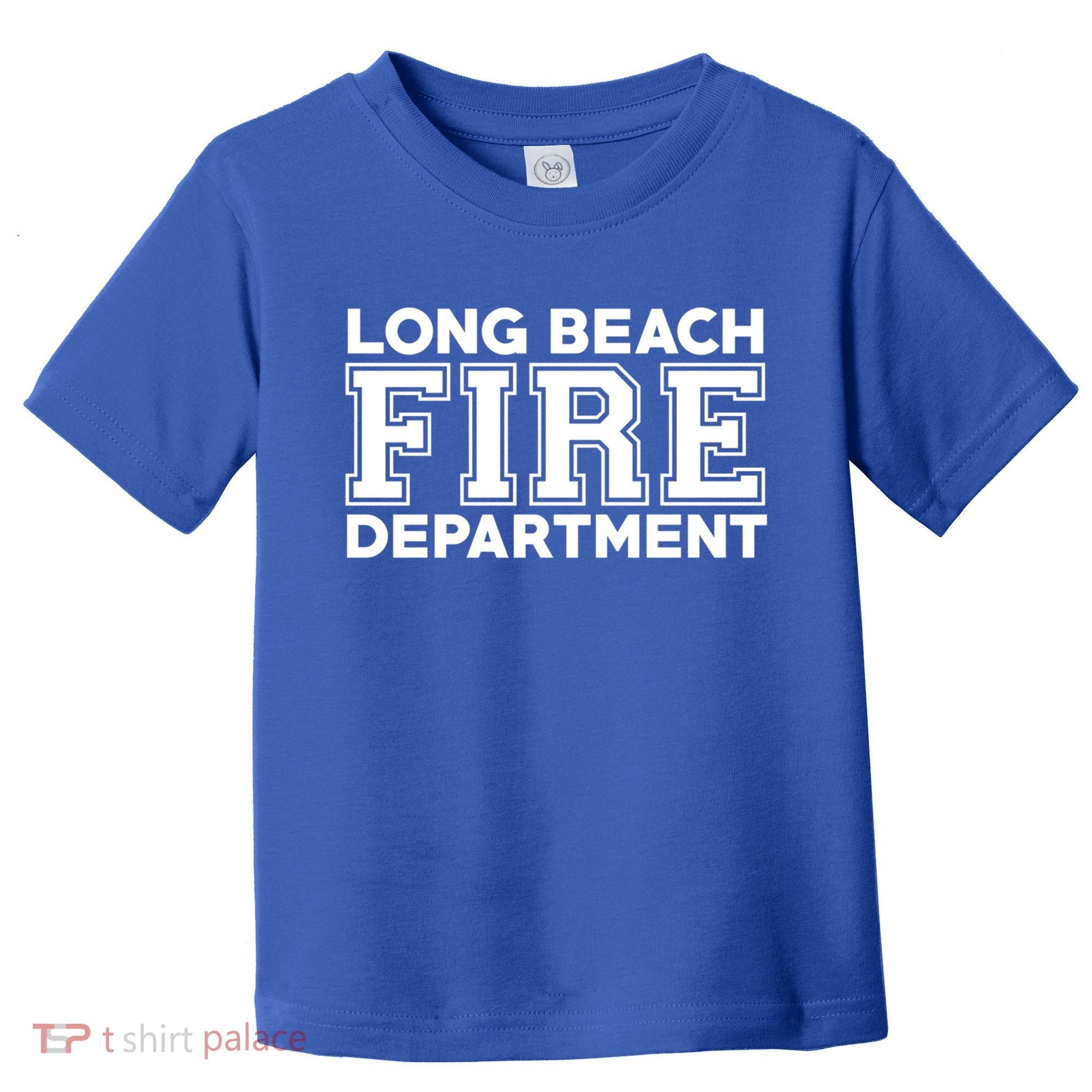 City Of Long Beach Fire Rescue California Fire Duty Gift Toddler T-Shirt