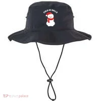 Cold As Balls Winter Snowman Bucket Hat thumb 0