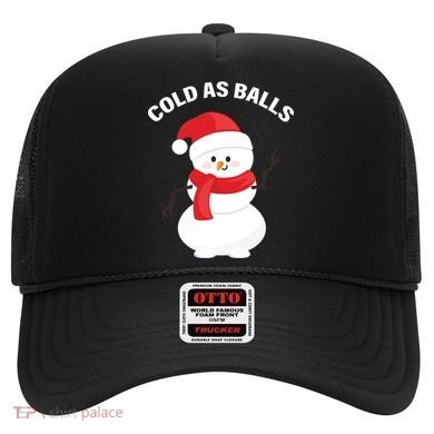 Cold As Balls Winter Snowman Hat