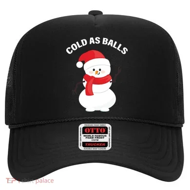Cold As Balls Winter Snowman Hat