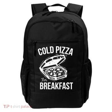 Cold Pizza For Breakfast Backpack