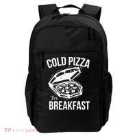Cold Pizza For Breakfast Backpack thumb 0