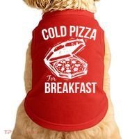 Cold Pizza For Breakfast Doggie Tank thumb 0