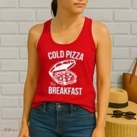 Cold Pizza For Breakfast Women's Tank Top thumb 2